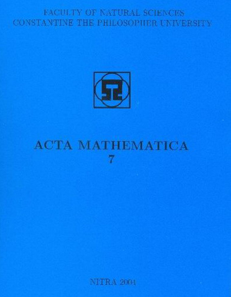 Acta mathematica 7