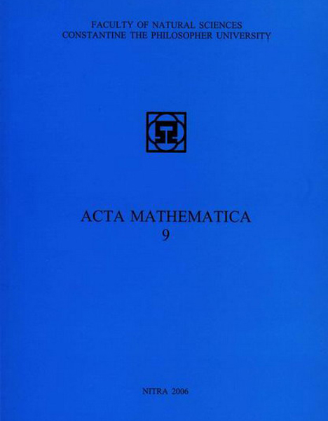 Acta mathematica 9 