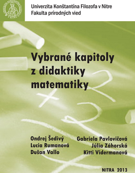 Vybrané kapitoly z didaktiky matematiky